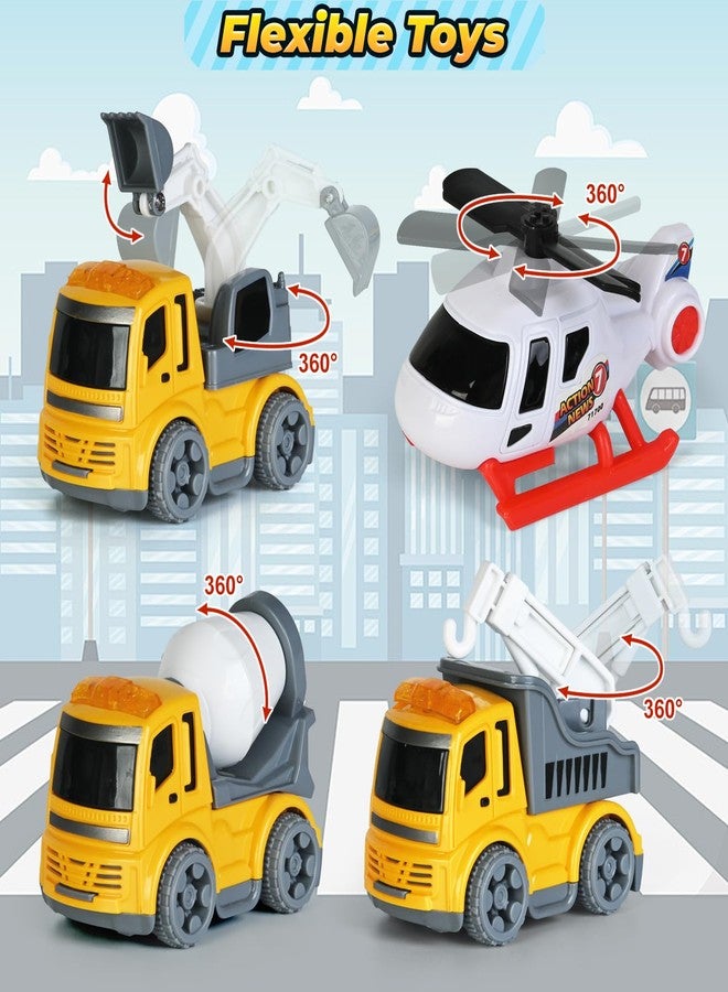 ShyLizard Toddlers Truck Toys,Boy Toys Gifts for 1 2 3 Years Old,5 in 1 Construction Transport Truck with Lights & Sounds,Ideal Birthday for Baby Toddler 12-18M+ - Image 5